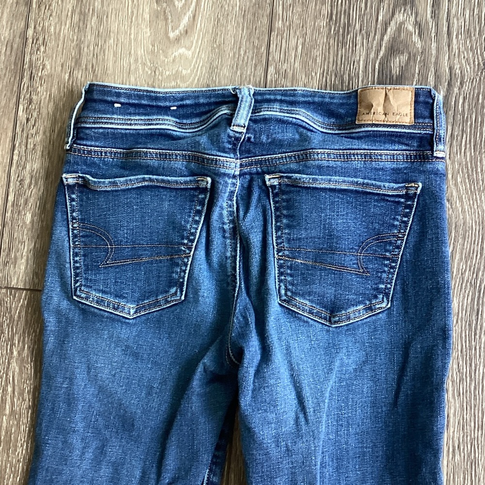 American Eagle Outfitters Blue Skinny Jeans